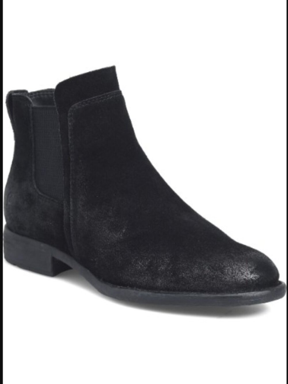 Børn Born 'Laney' women's Chelsea Bootie black suede ankle booties sz 8.5 M